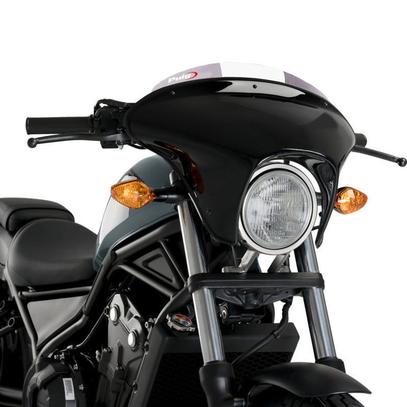 Puig Batwing SML Semifairing for Honda Rebel 250 / 500 2017-2019 – Sport / Touring — 21059H