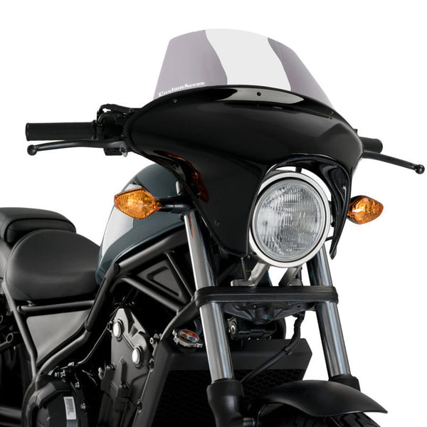 Puig Batwing SML Semifairing for Honda Rebel 250 / 500 2017-2019 – Sport / Touring — 21060H