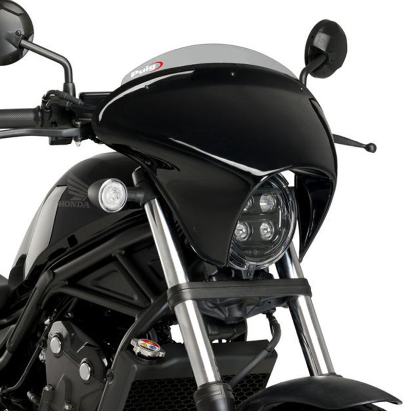 Puig Batwing SML Semifairing for Honda Rebel 500 2020-2025 – Sport / Touring — 21063H