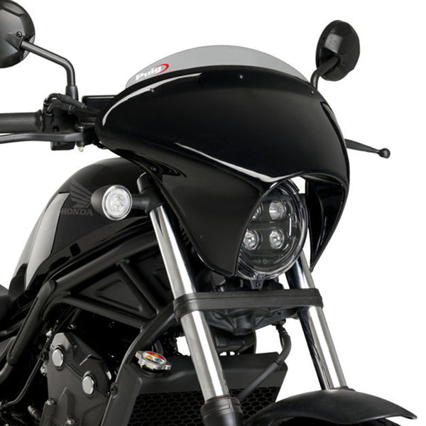 Puig Batwing SML Semifairing for Honda Rebel 500 2020-2025 – Sport / Touring — 21063H