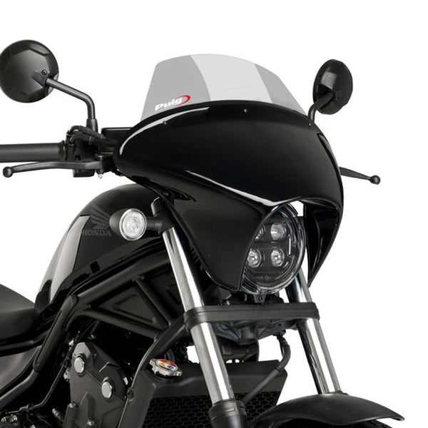 Puig Batwing SML Semifairing for Honda Rebel 500 2020-2025 – Sport / Touring — 21064H
