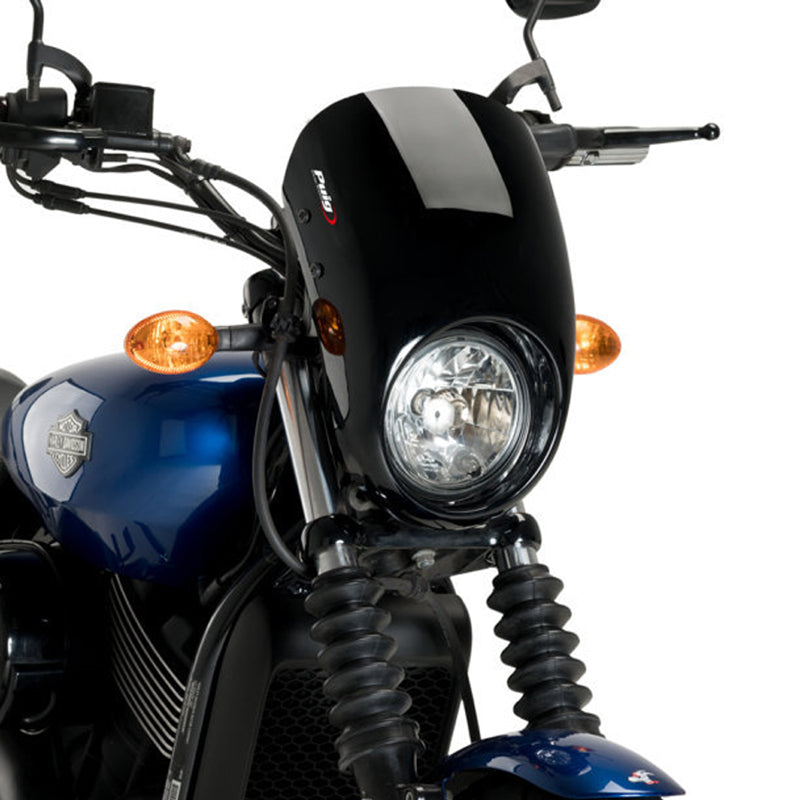 Puig Anarchy ABS Semifairing for HARLEY DAVIDSON STREET 750 XG750 – 21085 — 21085N