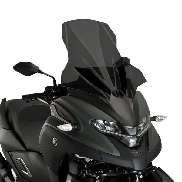 Puig V-Tech Touring Windscreen for YAMAHA TRICITY 300 – 21120 — 21120F