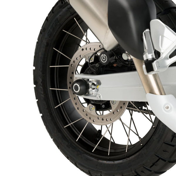 Puig 21244N Axle Sliders — optional accent rings sold separately
