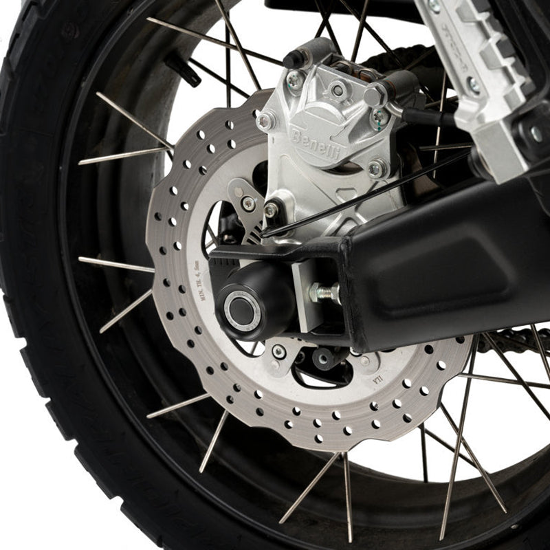 Puig 21282N Axle Sliders — optional accent rings sold separately