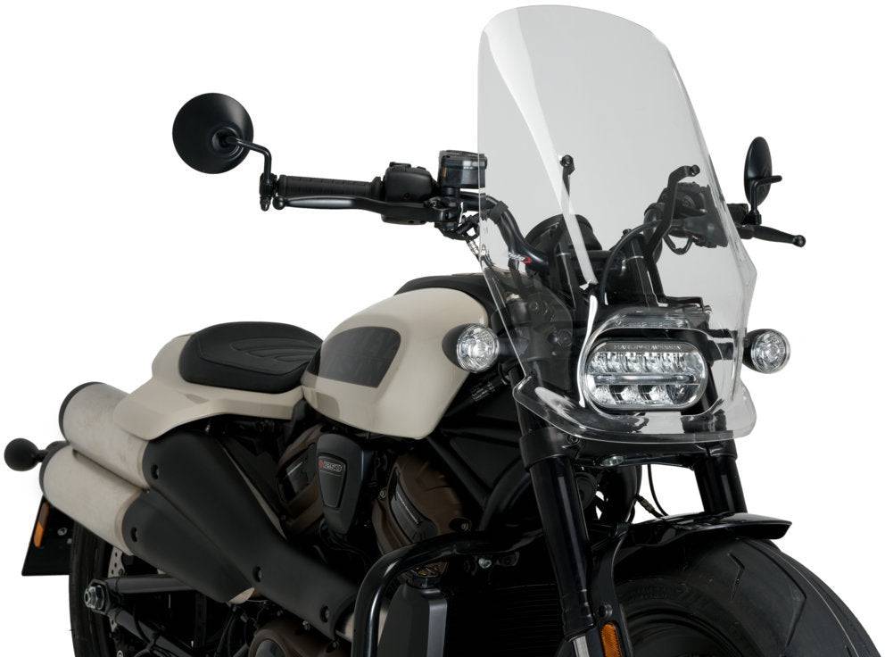 Puig New Generation Touring Windscreen Harley Davidson Sportster S RH1250S 2021-2026