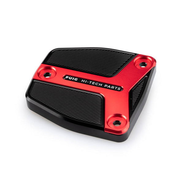 Puig 21386R Brake Fluid Reservoir Cap — Red