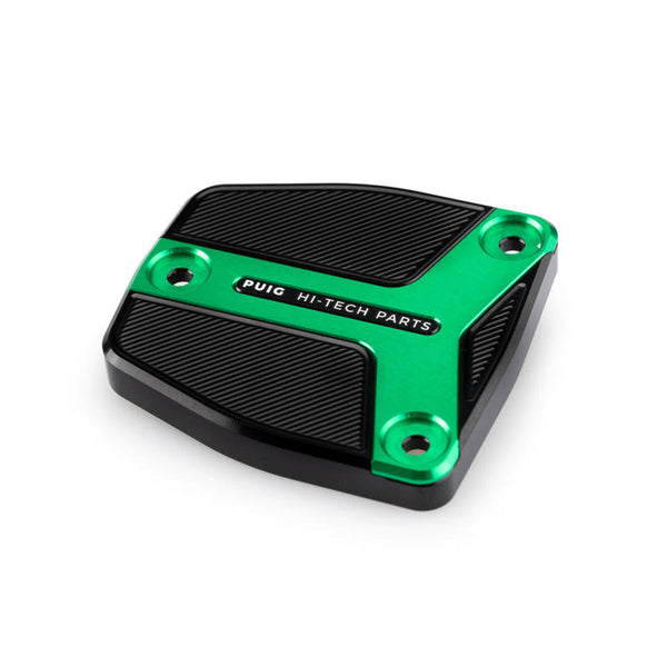 Puig 21386V Brake Fluid Reservoir Cap — Green