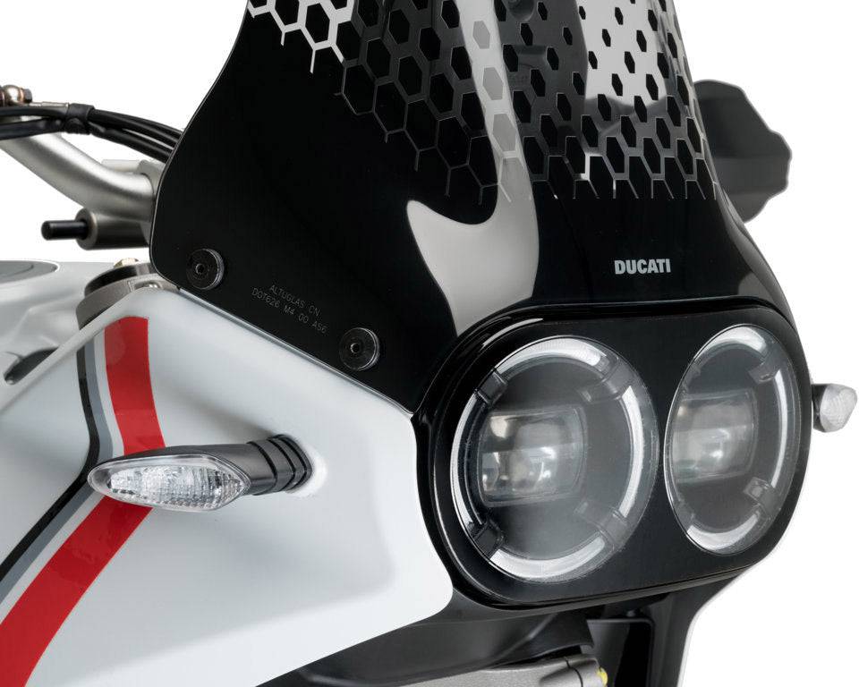 Puig Adhere Headlight Protector Ducati Desert X 2022-2025