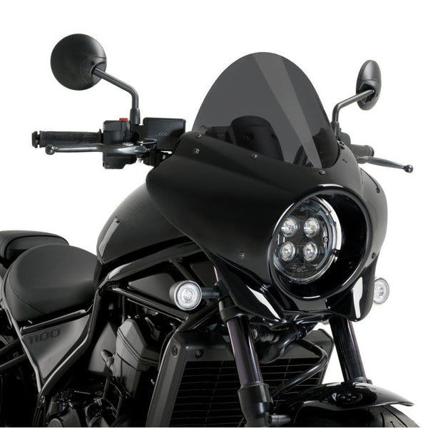 Puig Mirage Semifairing for Honda CMX1100 Rebel 2021-2026 – Sport / Touring — 21461F