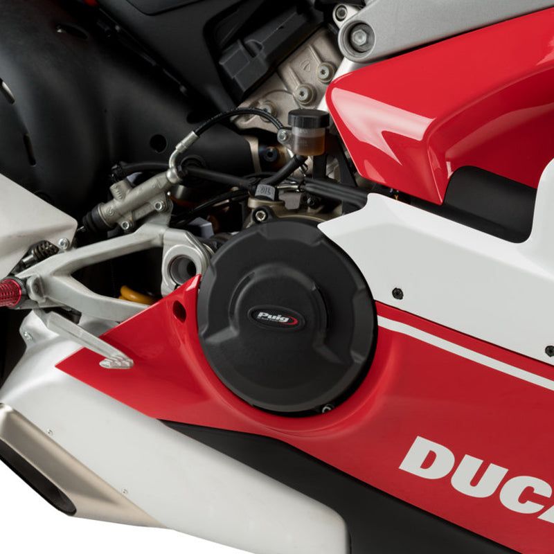 Puig Engine Case Covers 21505N Ducati Panigale V4/V4S 2018-2024