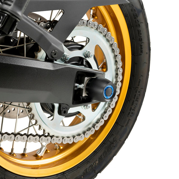 Puig 21615N PHB19 Rear Axle Slider Kit — optional coloured rings shown separately
