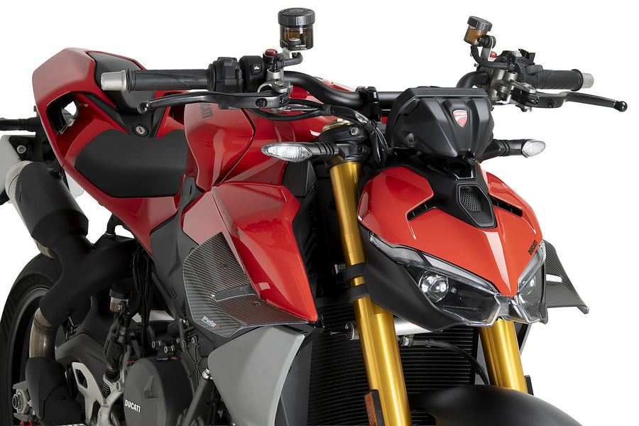 Puig 22740 D12 Spoilers for Ducati Streetfighter V2