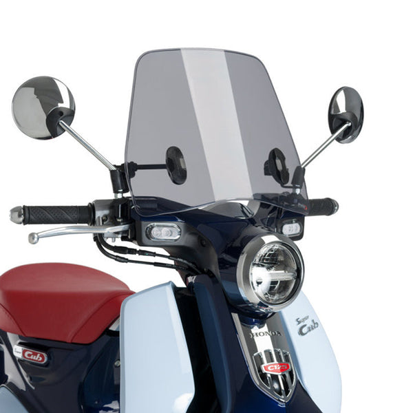 Puig Windscreen for Honda Super Cub C125 – T.X. / Urban / Trafic — 3490H
