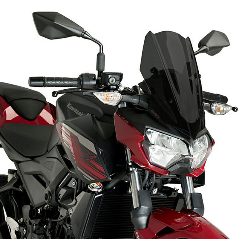 Puig 3548F New Generation Sport Windscreen for Kawasaki Z250 / Z400
