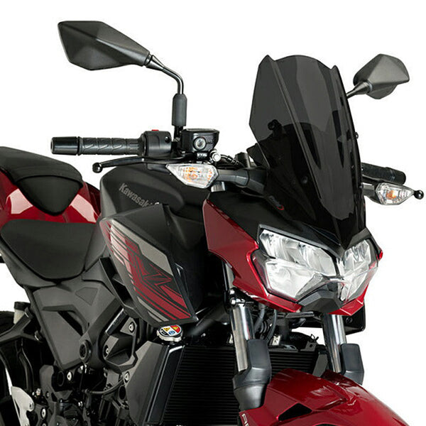 Puig 3548F New Generation Sport Windscreen for Kawasaki Z250 / Z400