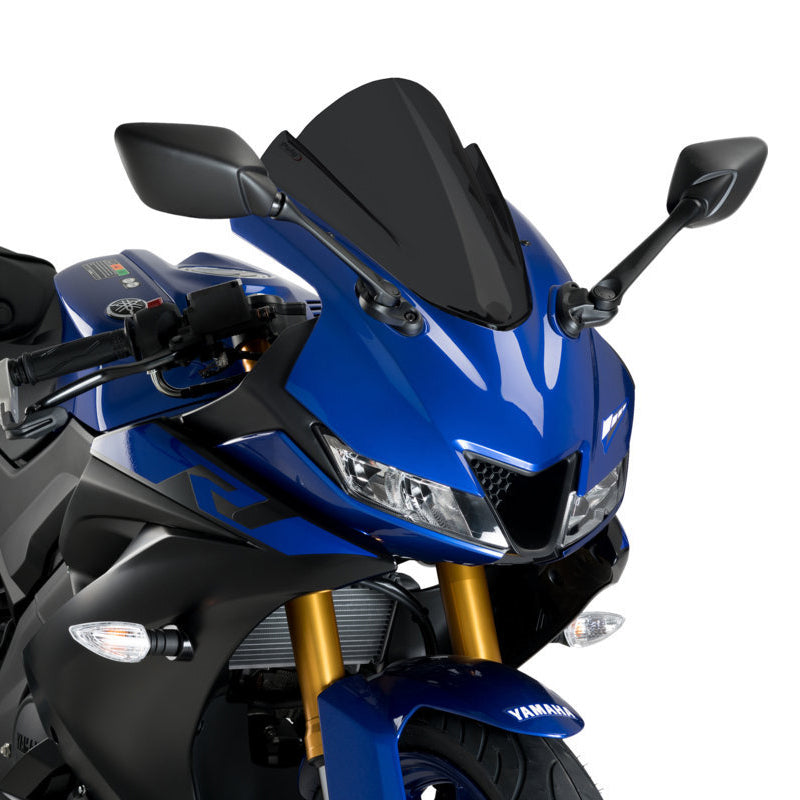 Puig Z-Racing Windscreen for YAMAHA YZF-R125 – 3619 — 3619F