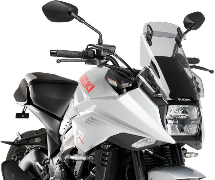 Puig Touring Windscreen with Visor Suzuki GSX-S1000 Katana