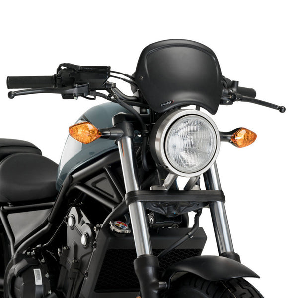 Puig 3702J Front Styling Plate — Matt Black