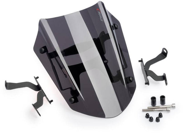 Puig 3773F adjustable sport windscreen kit – Dark Smoke