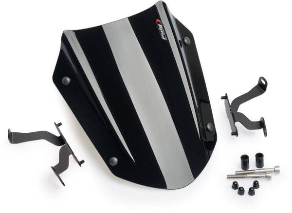 Puig 3773N adjustable sport windscreen kit – Black
