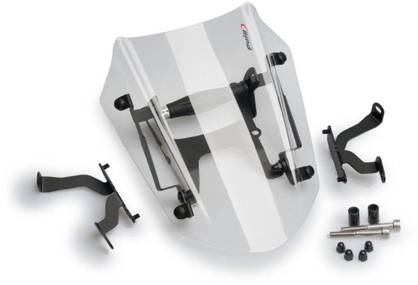 Puig 3773W adjustable sport windscreen kit – Clear