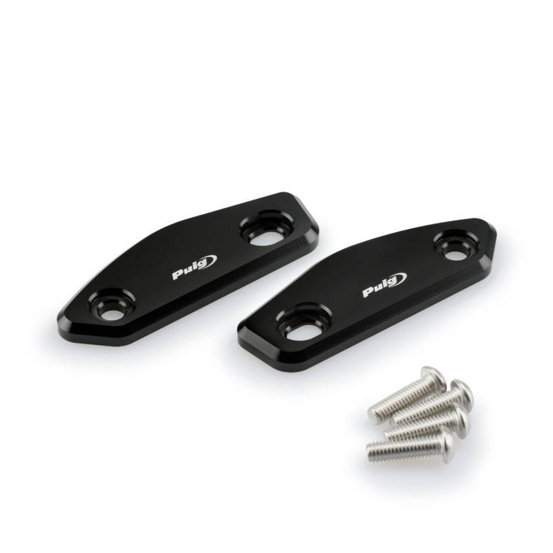 Puig 3851N Mirror Block-Off Plates