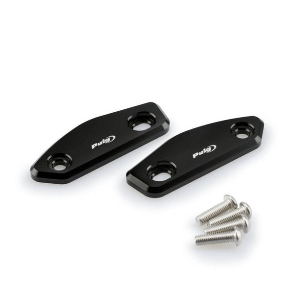 Puig 3851N Mirror Block-Off Plates
