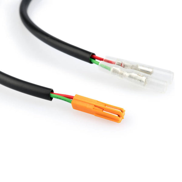 Puig 3853N Lighting Wiring Adapter Leads — Black