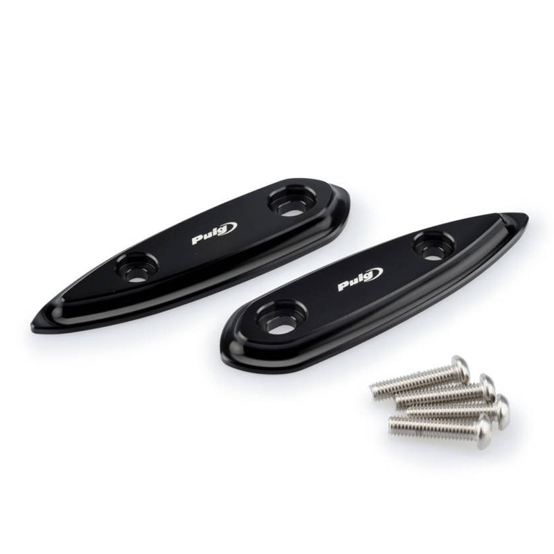 Puig 3856 Mirror Block-Off Plates
