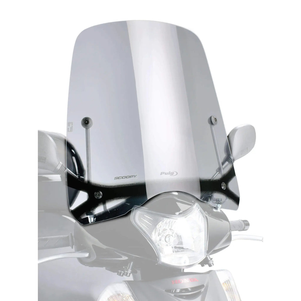 Puig Windscreen T.S Honda SH 125i 2007-2008 Clear — 4028 — 4028W