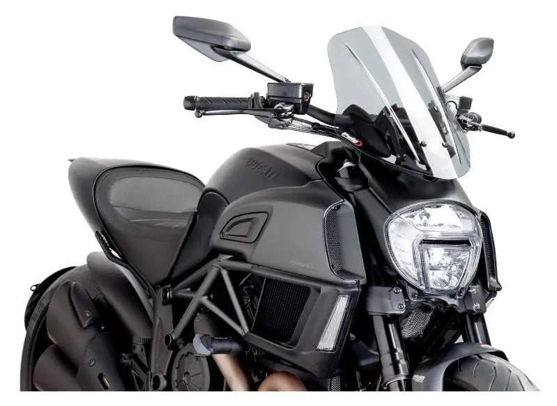 Puig New Generation Touring Windscreen for DUCATI DIAVEL – 5655 — 5655W