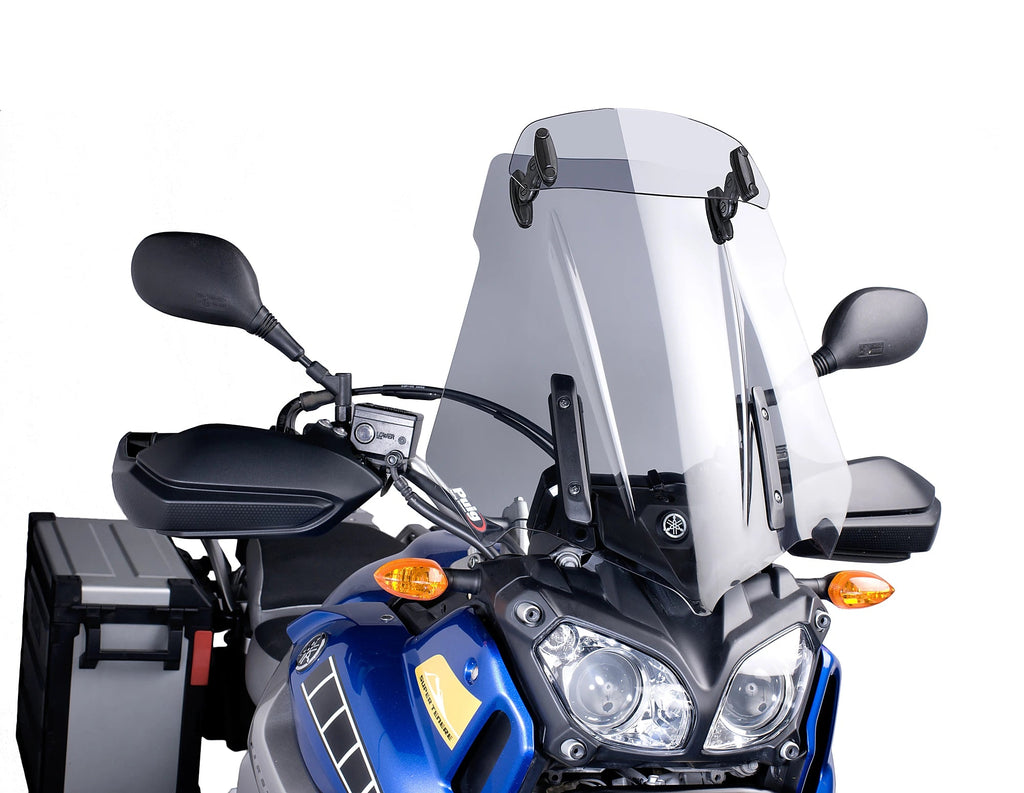 Puig Touring Windshield / Visor Yamaha XT1200Z Super Tenere 2010-2013 Smoke — 5911 — 5911H
