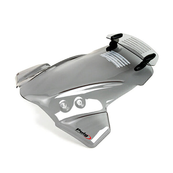Puig 6002H Touring Windscreen with Adjustable Visor — Smoke