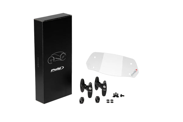 Puig 6319W Multi-Adjustable Clip-On Visor Clear
