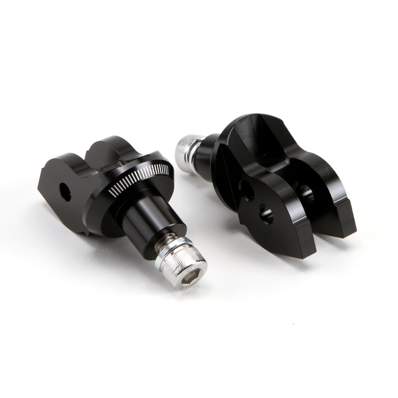 Puig 6342 Passenger Footpeg Adapters for Ducati Monster