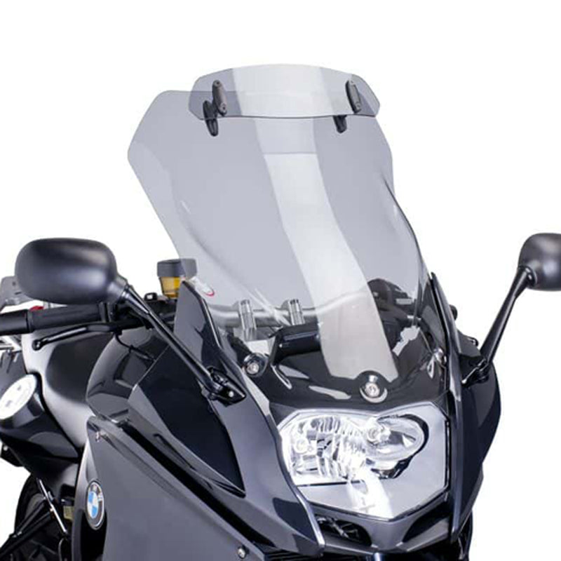Puig Touring Windshield with Visor BMW F800GT 2013-2018 Smoke — 6503 — 6503H