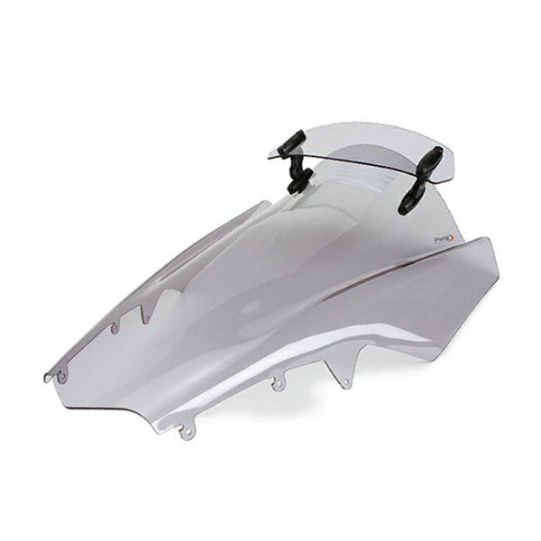 Puig 7008H Touring Windscreen with Adjustable Visor — Smoke