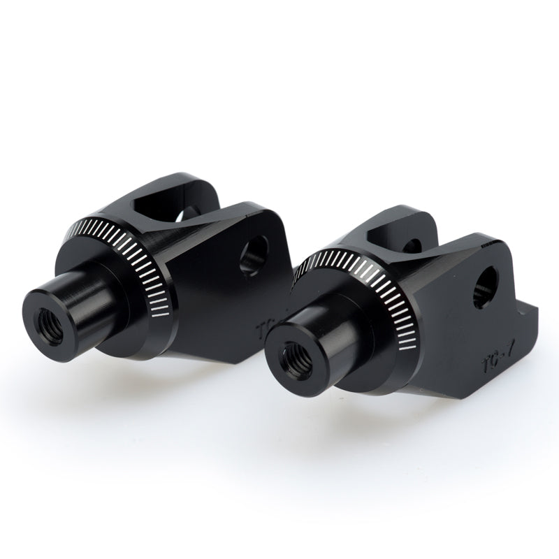 Puig 7276 Rider Footpeg Adapters for Triumph