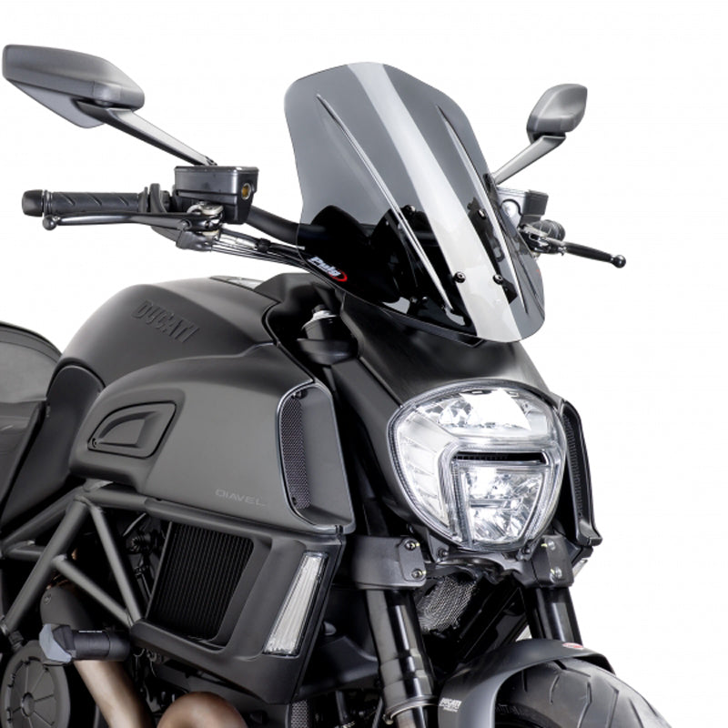 Puig Adjustable Touring Windscreen Ducati Diavel 2014-2016