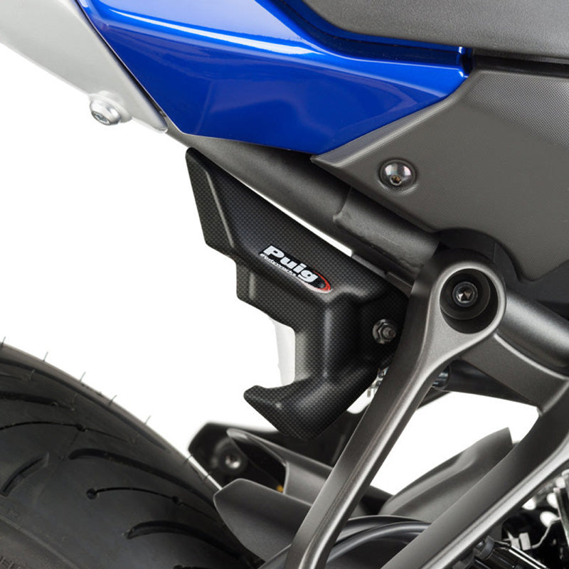 Puig 7578C Rear Brake Reservoir Cover — Carbon Look