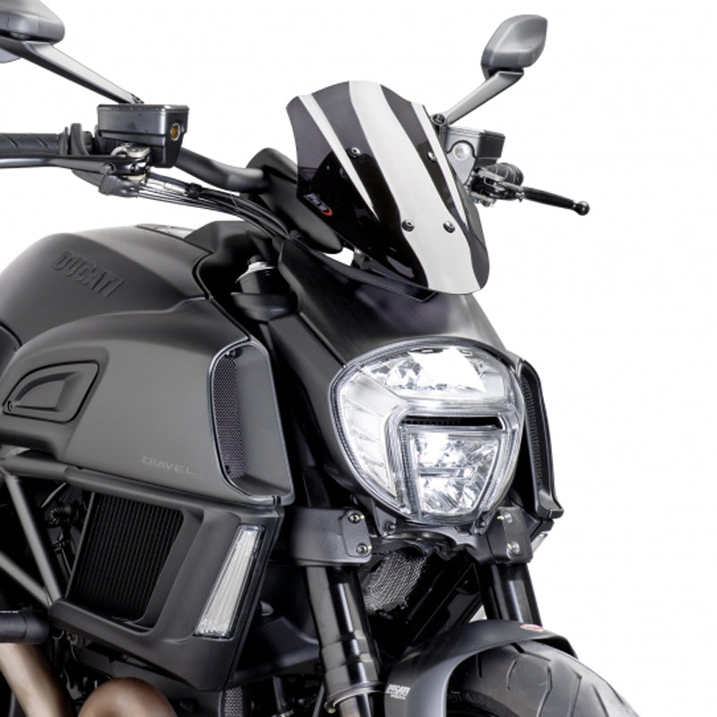 Puig Adjustable Sport Windscreen Ducati Diavel 2014-2016