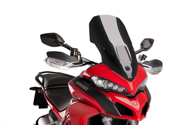 Puig 7623N Touring Screen Black for Ducati Multistrada 1260 S