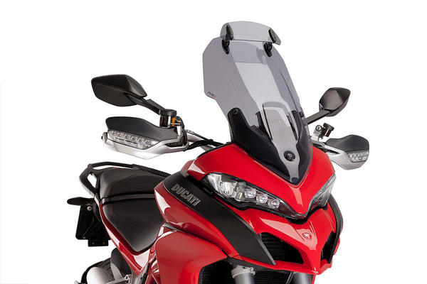 Puig 7624H Touring Screen with Visor Smoke for Ducati Multistrada 1260 S