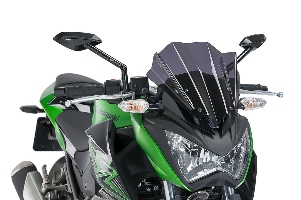 Puig New Generation Sport Windshield Kawasaki Z300 2015-2017 — 7657 — 7657F
