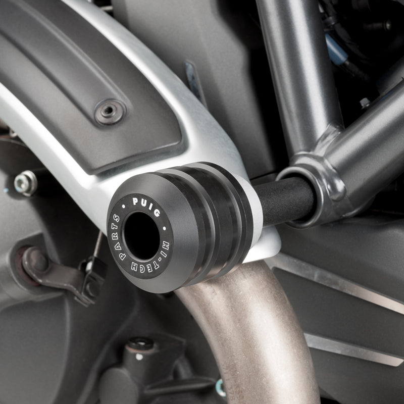 Puig 8150 Vintage Frame Sliders for Ducati Scrambler