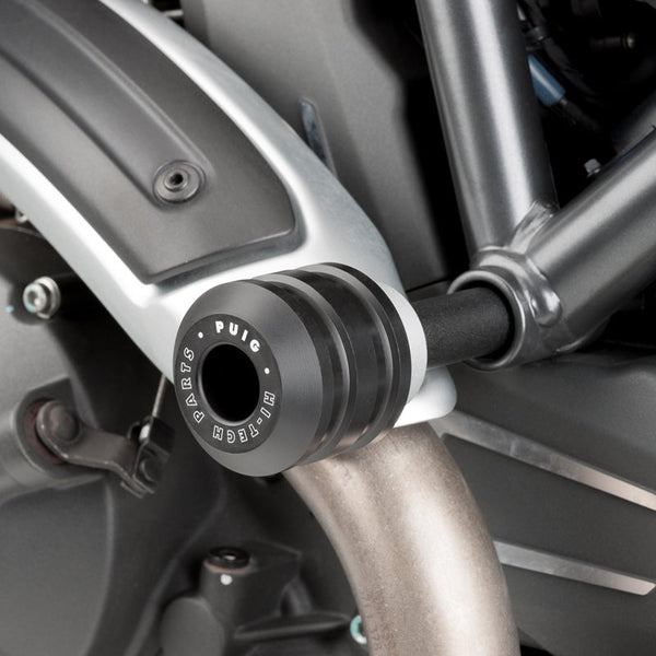 Puig 8150 Vintage Frame Sliders for Ducati Scrambler
