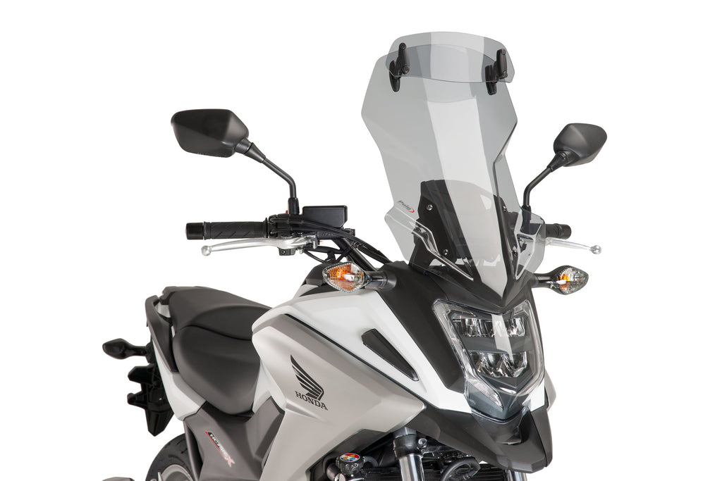 Puig Touring Windscreen With Visor Honda NC750X, NC750XD 