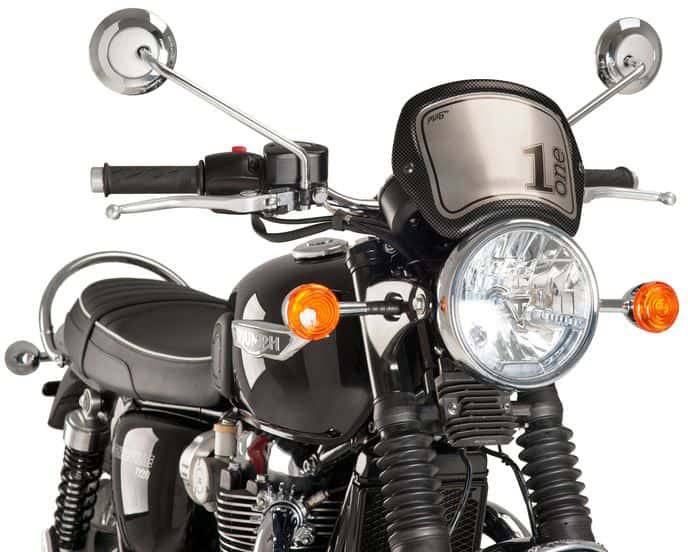 Puig Front Plate Triumph Bonneville T100/T120, T214
