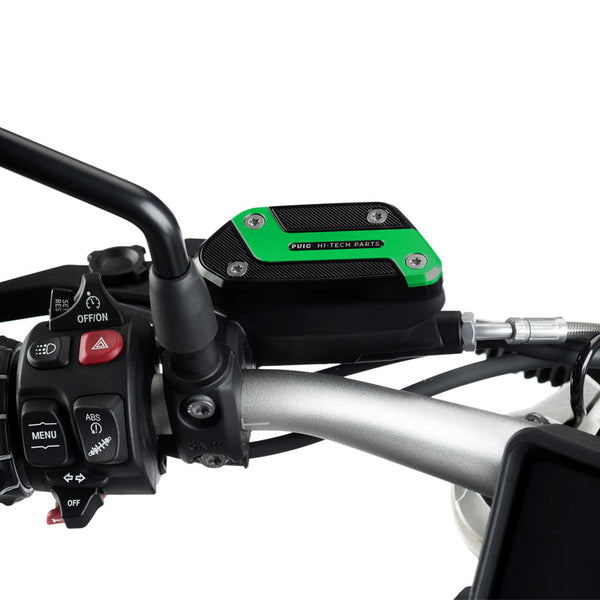 Puig 9282V Clutch Fluid Reservoir Cap — Green